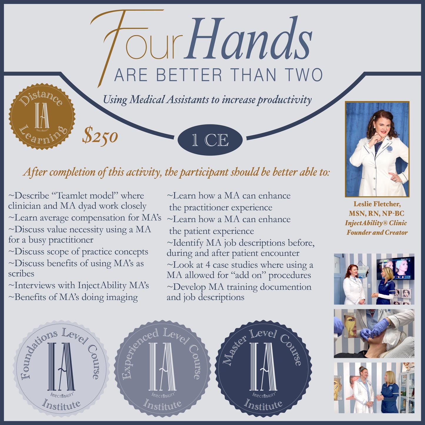 Using medical assistants to increase productivity