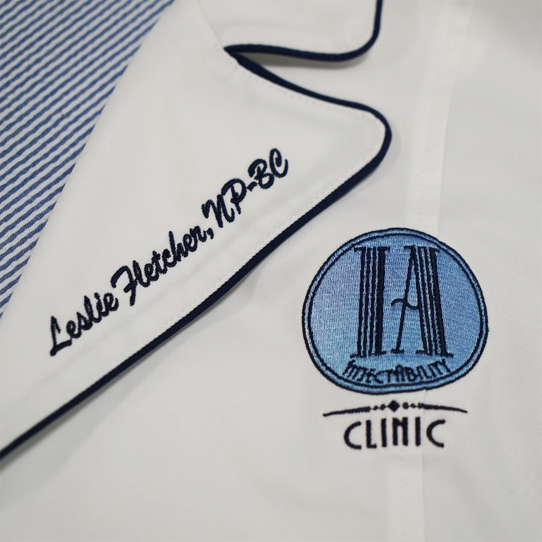 Lab Coat Custom Embroidery