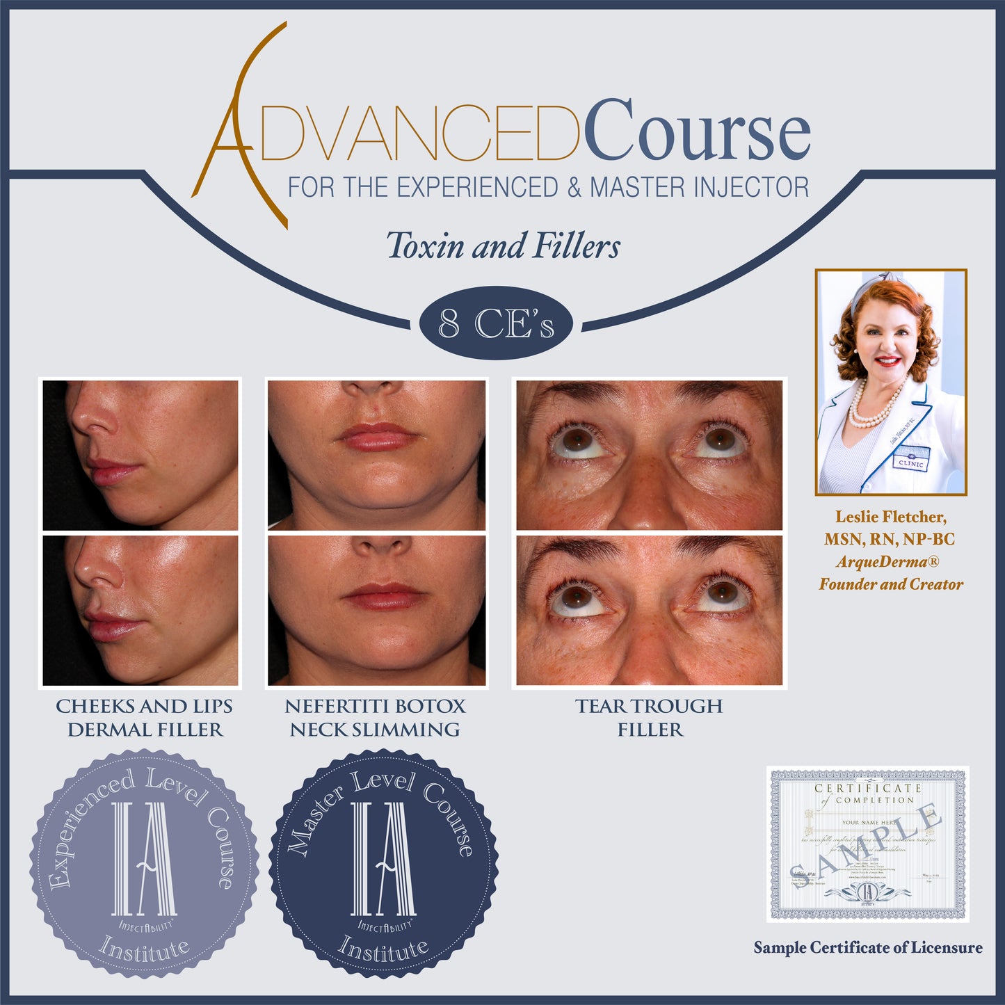 Advanced Combination Course for Toxins and Fillers